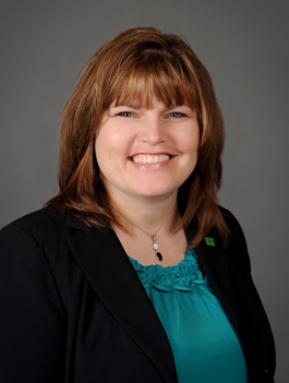 Malissa Dubie, new Store Manager at TD Bank in Caribou, Maine