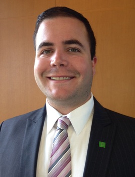 Michael Dipietropolo, TD Bank's new Assistant Vice President, Sales and Service Manager in Stratford, NJ.
