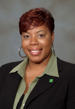 Melissa Gunter, new Sales and Service Manager at TD Bank in Sicklerville, N.J.