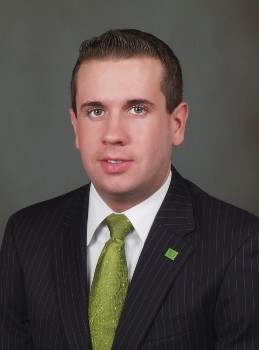 Michael Gilsenan, new Store Manager at TD Bank in Fair Haven, N.J.