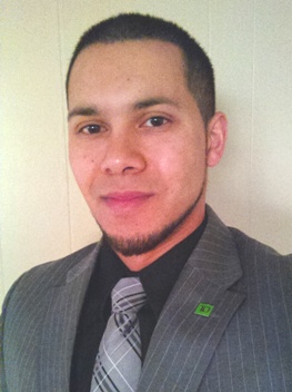 Michael Laureano, new Assistant Vice President, Store Manager at TD Bank in Wilmington, DE.