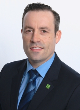 Michael Moscone, new Vice President, Relationship Manager at TD Bank in Bangor.