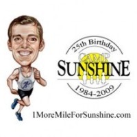 Blaine Moore is running 500 miles in January to raise money for Camp Sunshine