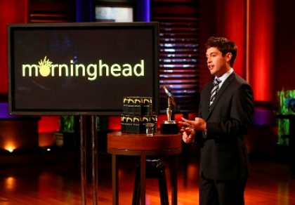 Morninghead founder Max Valverde will pitch his product on ABC's Shark Tank on March 21.