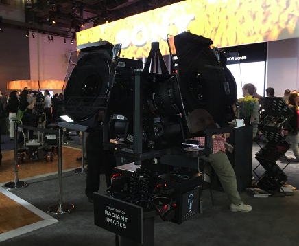 VRLIVE and Radiant Images create one-of-a-kind cinema-quality 360-degree VR live stream at NAB Show.