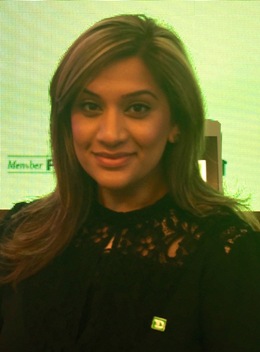 Neely Ebrahim, new Vice President, Store Manager at TD Bank at the 1276 Lexington Ave. location in New York City.