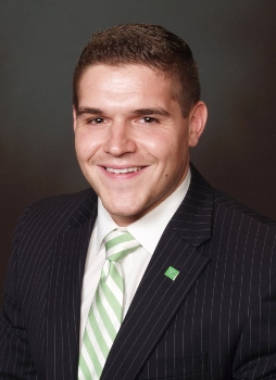 Nick D’Ambrosio, TD Bank's new Store Manger in Parsippany, N.J.