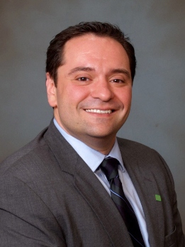 Nelson Ornelas, new VP in Commercial Lending at TD Bank in New York City.