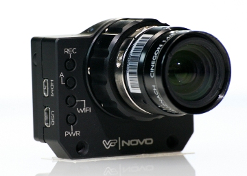 New Novo digital cinema camera from View Factor Studios and rented at Radiant Images