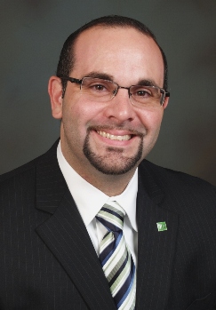 Ozzie Ortiz, new Store Manager at TD Bank in Margate, Fla.