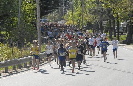 The Patriot 5K putting up $1,000 bonus for all-time Maine 5K record on course around Crystal Lake in Gray, Maine on May 16
