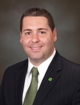 Pier-Luca Bruno, TD Bank's new Vice President, Commercial Loan Officer in Andover, Mass.