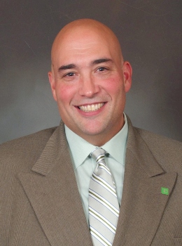 Paul Raspa, new Store Manager at TD Bank in Staten Island, N.Y.