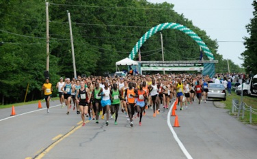 The start of the 2011 TD Bank Beach to Beacon 10K Road Race on Saturday, Aug. 6 in Cape Elizabeth, Maine