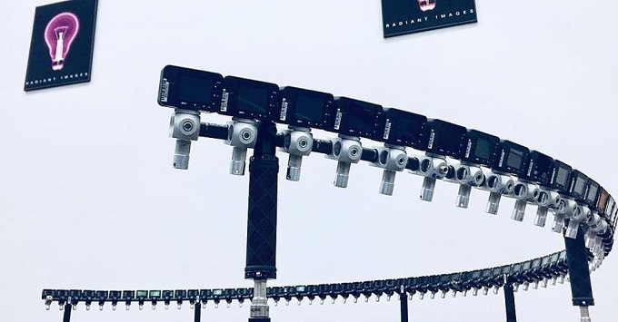 Radiant leading 360 Live broadcast with partner Samsung and others at NAB Show 2018