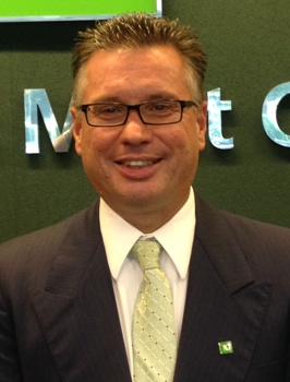 Robert Lakavicius, new Assistant Vice President, Store Manager at TD Bank in Doylestown, PA.