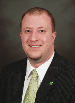 Russell Butts, new Store Manager at TD Bank at 790 Lisbon St. in Lewiston and 38 Main St. in Lisbon Falls, Maine.