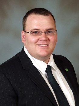 Robert Westhoven, new Vice President, Small Business Relationship Manager II at TD Bank in Auburn, Maine.
