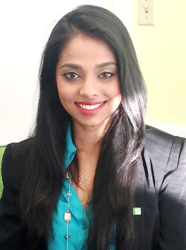 Sabiha Sultana, new Assistant Vice President, Store Manager at TD Bank in Ashland, Mass..