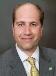 Joseph R. Scondotto, manager of the TD Bank store located at 1001 SW 2nd Ave. in Boca Raton, Fla.