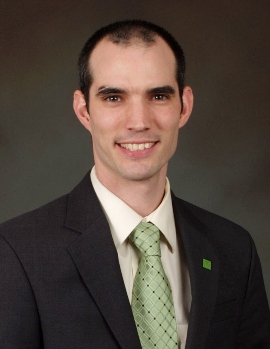 Scott Gilmour, new Store Manager at TD Bank in Wrentham, Mass.