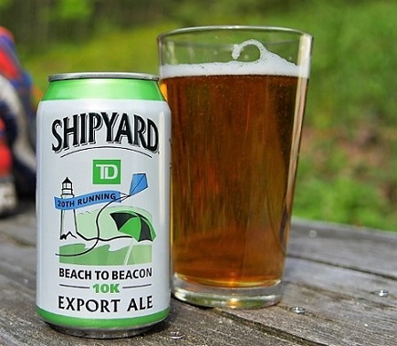New Shipyard Export Ale Can Honors 20th Running of Maine’s TD Beach to Beacon 10K.