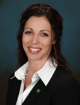 Christina M. Sousa, Store Manager of TD Bank's Ludlow Center store in Ludlow, Mass.