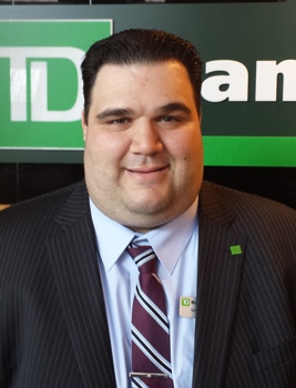Steven Chiarella, new Vice President, Store Manager at TD Bank in Philadelphia.