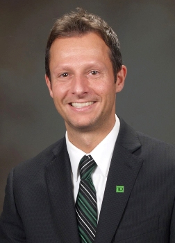 Steven Gardner, new Store Manager at TD Bank in East Longmeadow, Mass.