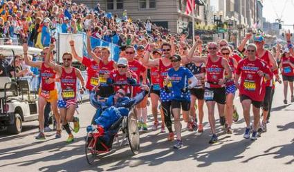 Dave McGillivray will be only the third person to push Rick Hoyt of famed Team Hoyt in a competitive event on July 3 at the Harvard Pilgrim Finish at the 50 10K.