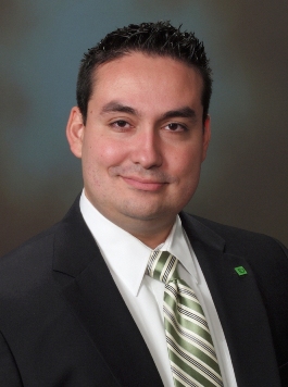 Christian A. Videla, the new Store Manager at the TD Bank in Georgetown at 1611 Wisconsin Ave. NW.