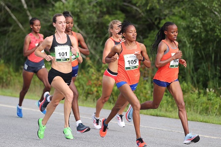 Robertson and Chebet Tuei win titles at TD Beach to Beacon 10K on Aug. 4 in Cape Elizabeth, Maine.