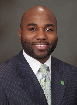 Weyman S. Patterson, new Store Sales & Service Manager in the TD Bank store in the Cherry Hill (N.J.) Mall.